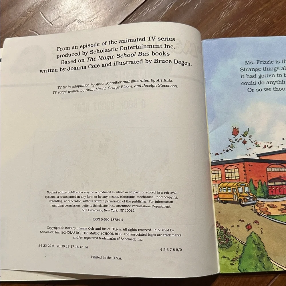 The Magic School Bus In The Arctic - A Book About Heat